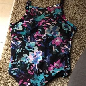 One piece bathing suit